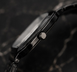 Vegax Cosmo Classic Square Women's Black Stainless Steel Watch