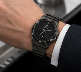 Vagax Calvin Klein Black Stainless Steel – Premium Master Copy