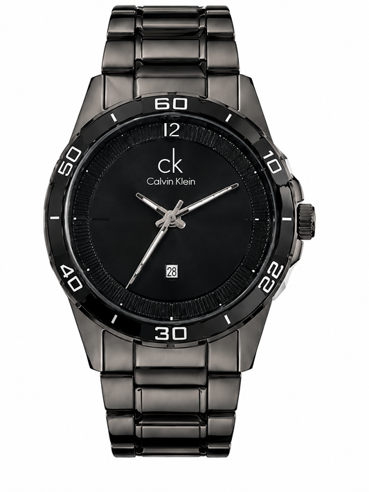 Vagax Calvin Klein Black Stainless Steel – Premium Master Copy