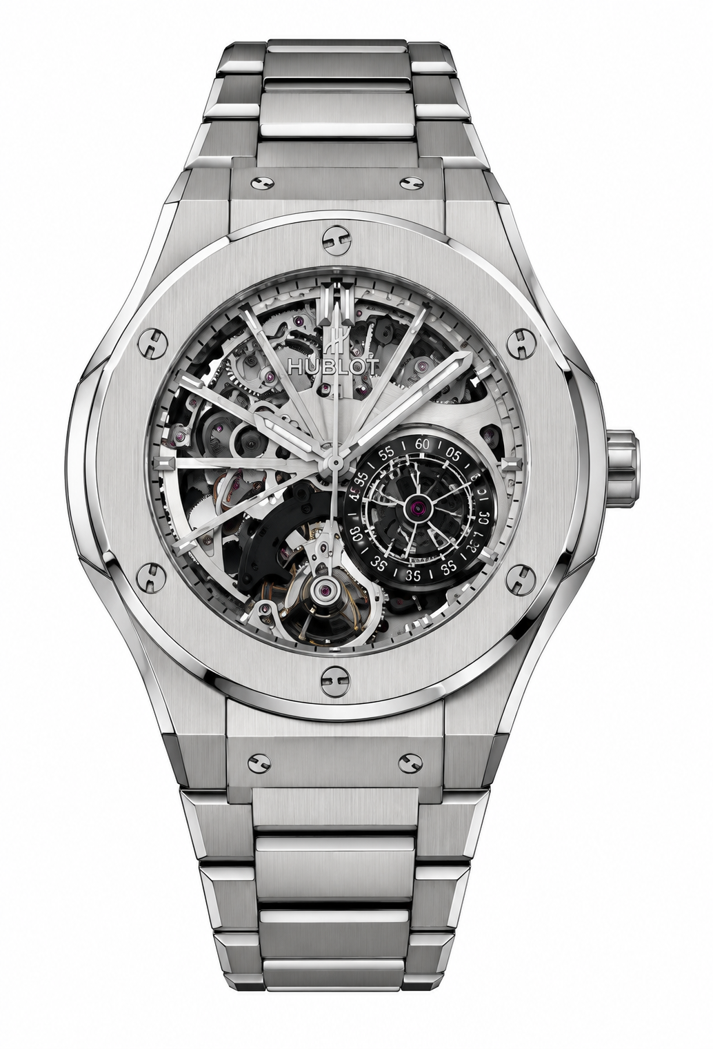 Vegax Hublot Classic Fusion Skeleton Tourbillon – Premium